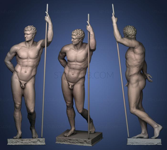 3D model Hellenistic Prince (STL)